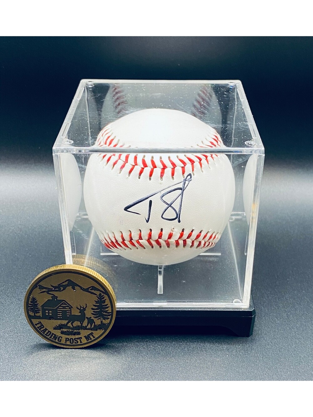 Tarik Skubal Signed Baseball In Case With COA (PC489447)